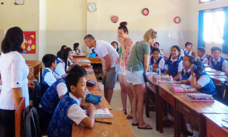 Bali School Village Tour