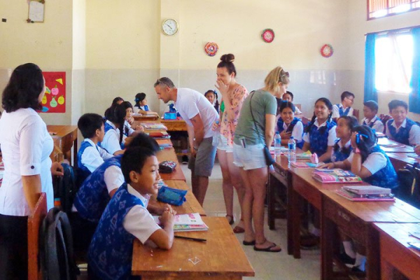 Bali School Village Tour